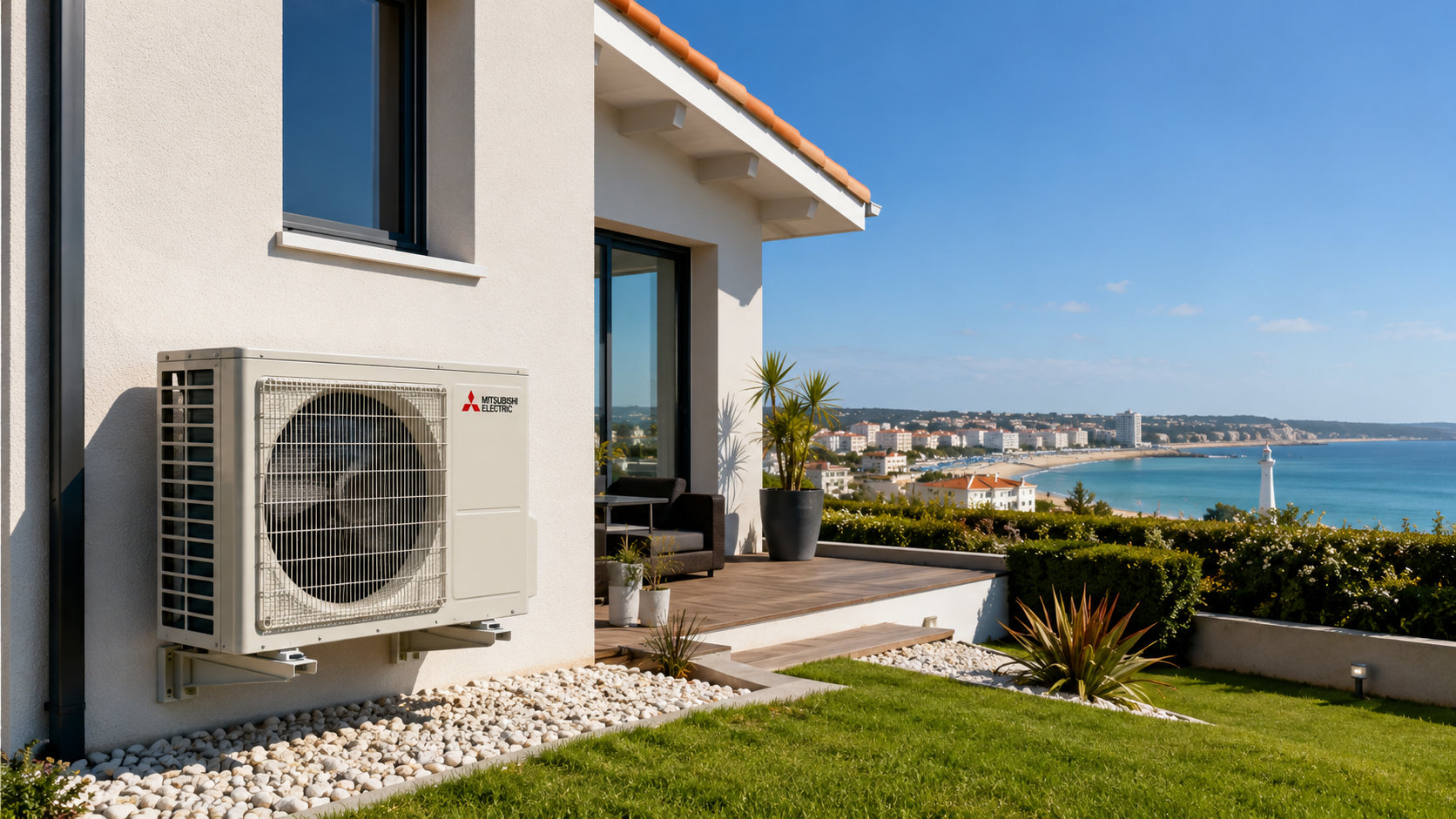 Installation climatisation résidence balnéaire Royan - Thermo 17